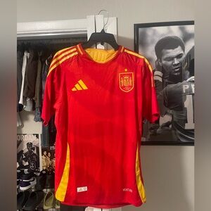 Spain home 2024 euro jersey